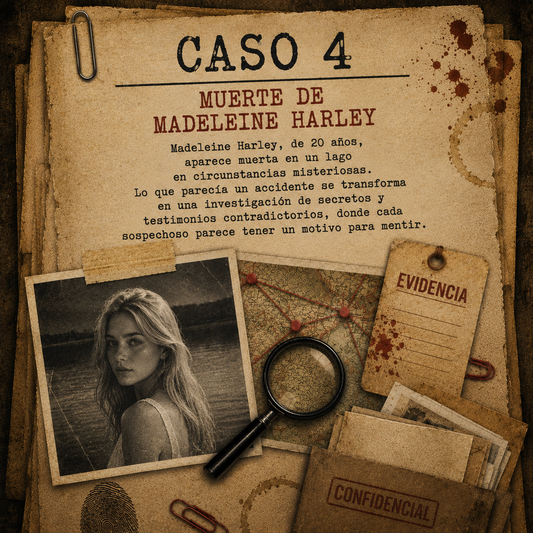 CAS0 4: MUERTE DE MADELEINE HARLEY